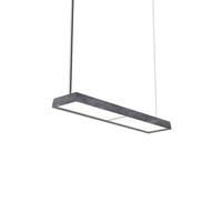 Louis Poulsen Slim Box Suspended Single Hanglamp - 3000K 3165lm Dali - Opal - Aluminium