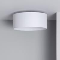 Bussandri Minimalistische Plafondlamp - Metaal - Minimalistisch - E27 - L:40cm - Voor Binnen - Woonkamer - Eetkamer - Slaapkamer - Plafondlamp - Wit
