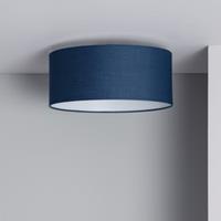 Bussandri Minimalistische Plafondlamp - Metaal - Minimalistisch - E27 - L:40cm - Voor Binnen - Woonkamer - Eetkamer - Slaapkamer - Plafondlamp - Blauw