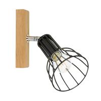 Envolight Aria wandlamp eiken geolied, 1-lamp
