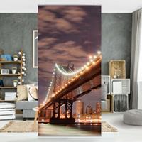 Bilderwelten Raumteiler Architektur & Skyline Manhattan Bridge