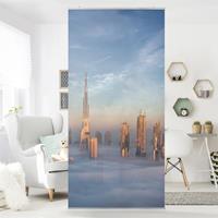 Bilderwelten Raumteiler Architektur & Skyline Dubai über den Wolken