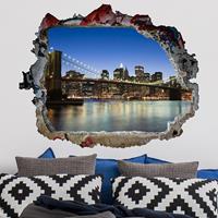 Bilderwelten 3D Wandtattoo Brooklyn Brücke in New York