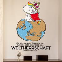 Bilderwelten Wandtattoo Kinderzimmer Pummeleinhorn - Weltherrschaft