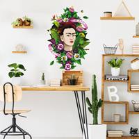 Bilderwelten Wandtattoo Portrait Frida Kahlo - Frida