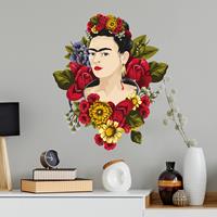Bilderwelten Wandtattoo Blumen Frida kahlo - Rosen