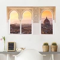 Bilderwelten 3D Wandtattoo Verzierte Fenster Florenz