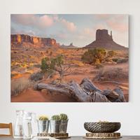 Bilderwelten Leinwandbild Natur & Landschaft - Querformat Monument Valley Navajo Tribal Park Arizona