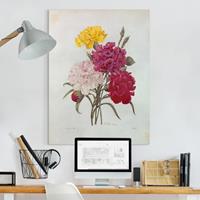 Bilderwelten Leinwandbild Blumen - Hochformat Pierre Joseph Redouté - Nelken