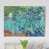 Bilderwelten Leinwandbild Kunstdruck - Querformat Vincent van Gogh - Iris