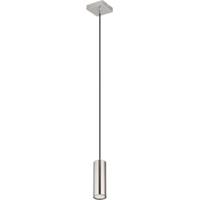 Globo Moderne hanglamp Robby - L:9cm - GU10 - Metaal - Grijs