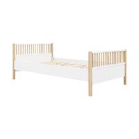 Bopita Mika Twinbed Wit / Eiken 120 x 200 cm