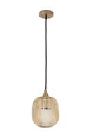 Ptmd Collection Juliet Hanglamp  20 x 20 x 26 cm  Glas  Goud