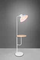 Reality Moderne Vloerlamp  Butler - Metaal - Wit