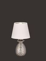 Reality Moderne Tafellamp  Pineapple - Kunststof - Zilver
