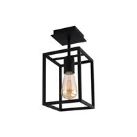 Nowodvorski Plafondlamp Crate H 30,5 cm B 15 cm Zwart