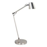 Highlight Metallic - Tafellamp - LED - 18 x 18  x 62cm - Nikkel