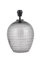 Ptmd Collection Mexim Hanglamp  24 x 24 x 40 cm  Glas  Grijs