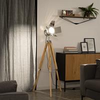 Bussandri Vloerlamp | Sillin | Zwart  | Woonkamer | Eetkamer | Slaapkamer | Industriele vloerlampen