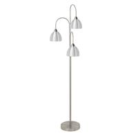 Highlight Whires - Vloerlamp - E27 - 28 x 28  x 183cm - Zilver