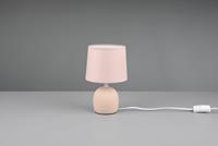 Reality Moderne Tafellamp  Malu - Kunststof - Bruin