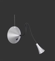 Reality Moderne Tafellamp  Viper - Kunststof - Zilver