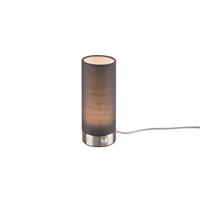 Reality Moderne Tafellamp Emir - Metaal - Grijs