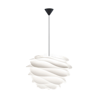 Umage Carmina Medium hanglamp white - met koordset zwart - Ø 48 cm