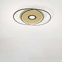 Q-Smart-Home Paul Neuhaus Q-AMIRA LED-Deckenlampe oval, schwarz