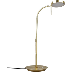 TRIO Moderne Tafellamp Monza - Metaal - Messing