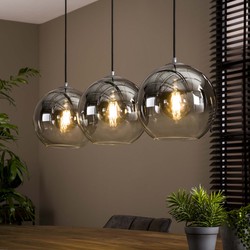 Hoyz Collection Hoyz - Hanglamp Bubble Shaded - 3 Lampen - Industrieel
