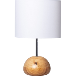 Bussandri Mediteraanse Tafellamp - Metaal - Mediterraan - E27 - L:25cm - Voor Binnen - Woonkamer - Eetkamer - Slaapkamer - Tafellampen - Bruin