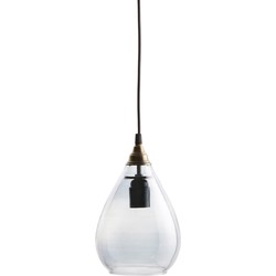 BePureHome Simple Hanglamp Medium - Glas - Grijs - Set van 2