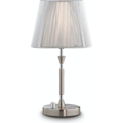 Ideal Lux Paris - Tafellamp - Metaal - E14 - Zilver
