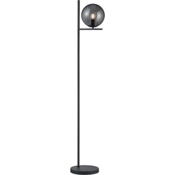 TRIO Moderne Vloerlamp Pure - Metaal - Zwart