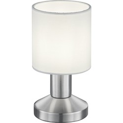 TRIO Moderne Tafellamp Garda - Metaal - Grijs