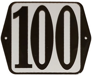 Warentuin Mix Huisnummer standaard nummer 100