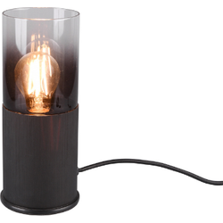 TRIO Industriële Tafellamp Robin - Metaal - Zwart