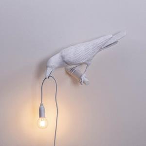 huismerk E12 LED Lucky Bird Wall Lamp Tafellamp voor slaapkamer stijl: uitziende muur lamp plug: EU plug (wit)