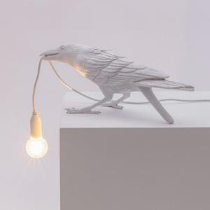 huismerk E12 LED Lucky Bird Wall Lamp Tafellamp voor slaapkamer Stijl:Zittafellamp stekker:EU plug(wit)