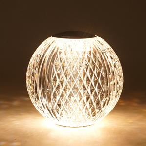 huismerk Crystal Ball Small Tafellamp USB Acryl Nachtlampje Specificatie: MT2 80 x 80 mm