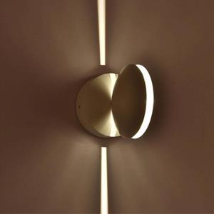 huismerk Witte LED-deur frame gang raamwand spotlight (warm licht)