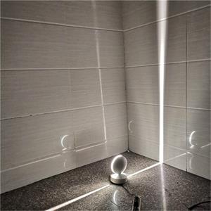 huismerk Zwart LED-deurframe gang raamwand spotlight (wit licht)