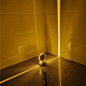 huismerk Semicircle LED-deur frame gang raamwand Spotlight (Golden Light)