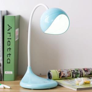 huismerk 8012 USB Desk Lamp Student LED Study Lamp Slaapkamer Nachtlamp (Blauw)