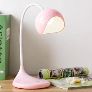 huismerk 8012 USB Desk Lamp Student LED Study Lamp Slaapkamer Nachtlamp (Roze)