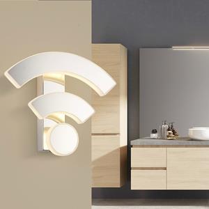 huismerk WIFI Acryl Hotel Gangpad Slaapkamer LDE Wall Light (Wit Licht)