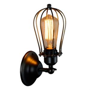 huismerk Retro dubbele hoofd grapefruit smeedijzeren antieke restaurant corridor gangpad LED muur lamp met Edison LED 4W (single head)