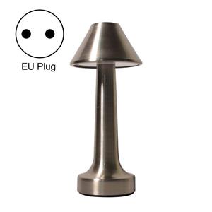 huismerk JB-TD001 LED Touch Table Lamp Cafe Restaurant Decoration Night Light Specificatie: EU Plug (Silver)