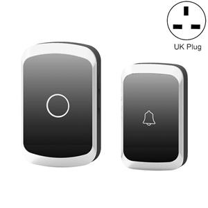 cacazi CACZI A20 Smart Home Draadloze Deurbel Digitale Muziek Afstandsbediening Waterdichte Deurbel Stijl: Britse plug